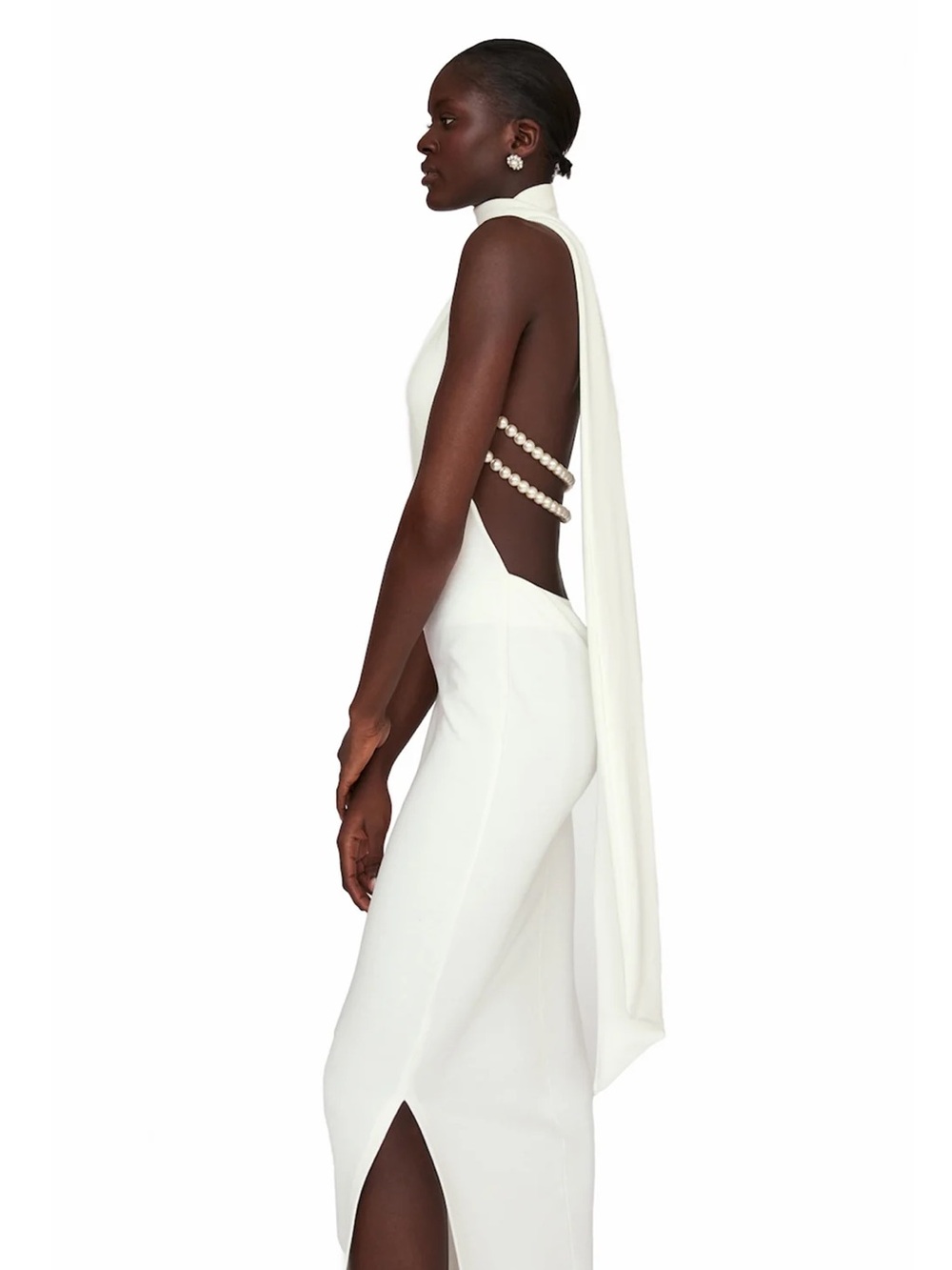 KHANUMS Kara Dress-Ivory